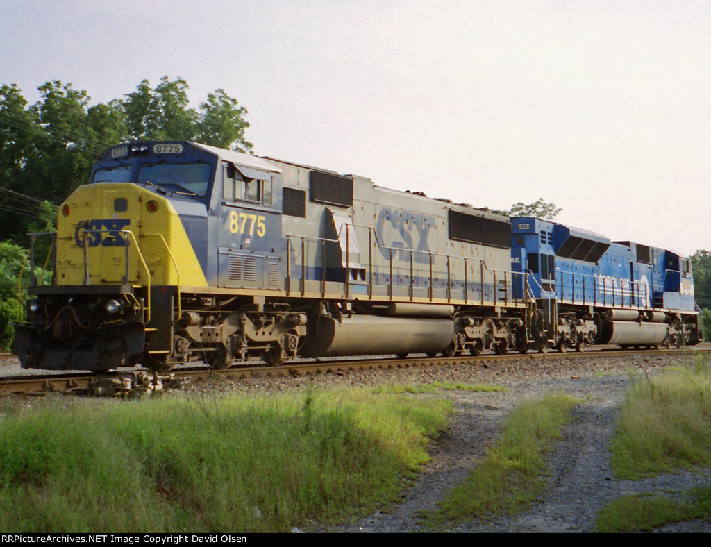 CSX 8775 and CSX 804